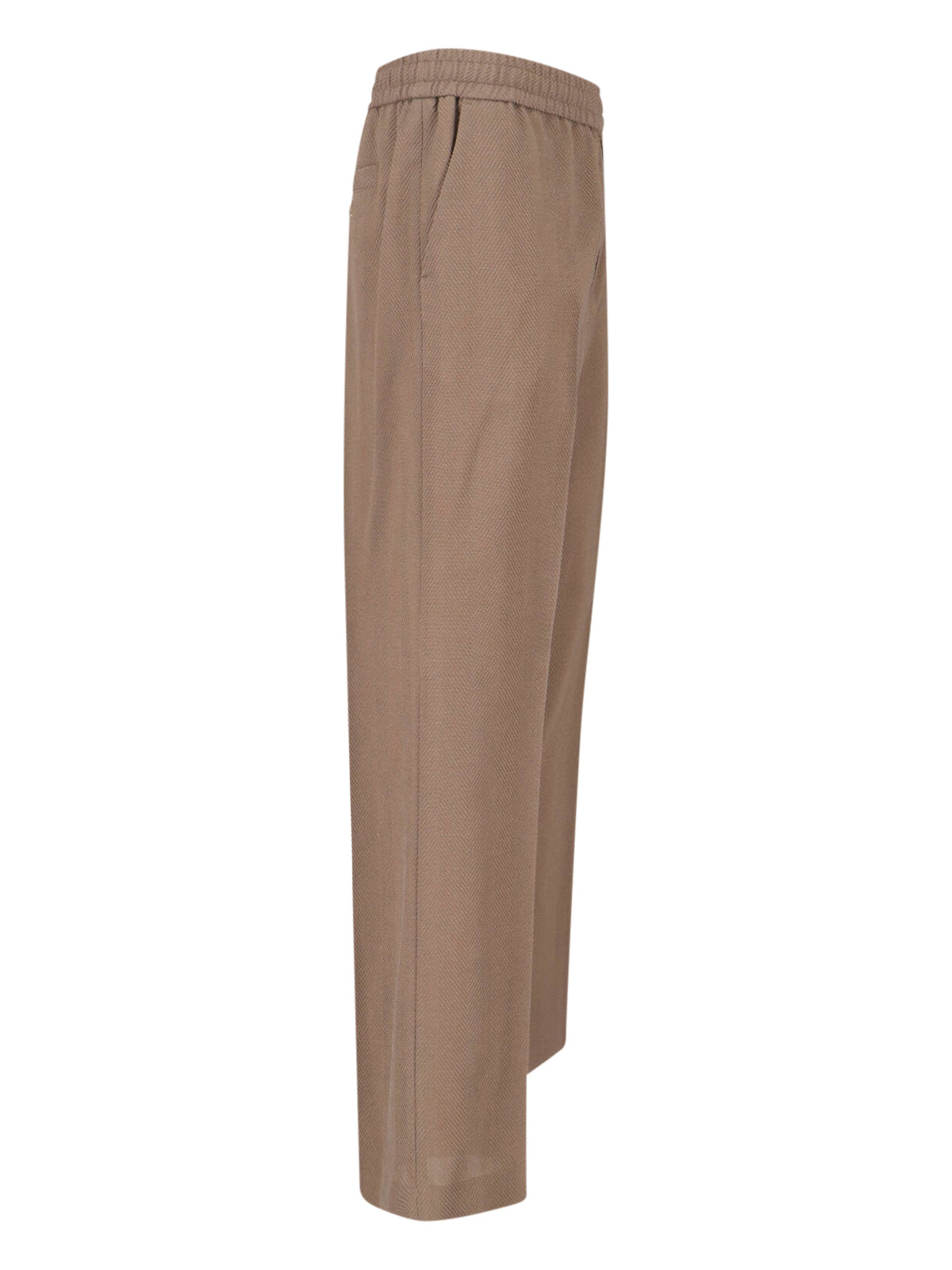 Golden Goose Trousers Beige Virgin Wool