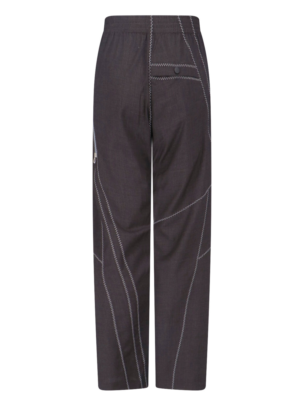 KIKO KOSTADINOV Trousers Brown Virgin Wool