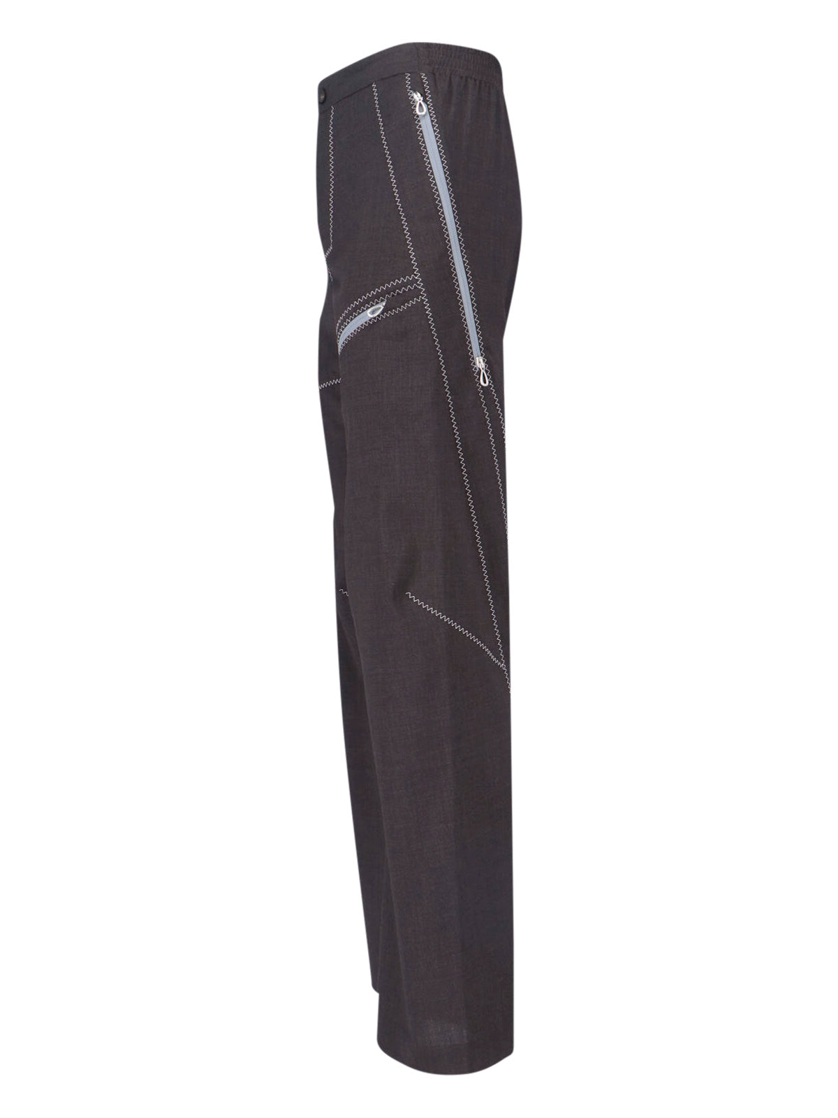 KIKO KOSTADINOV Trousers Brown Virgin Wool
