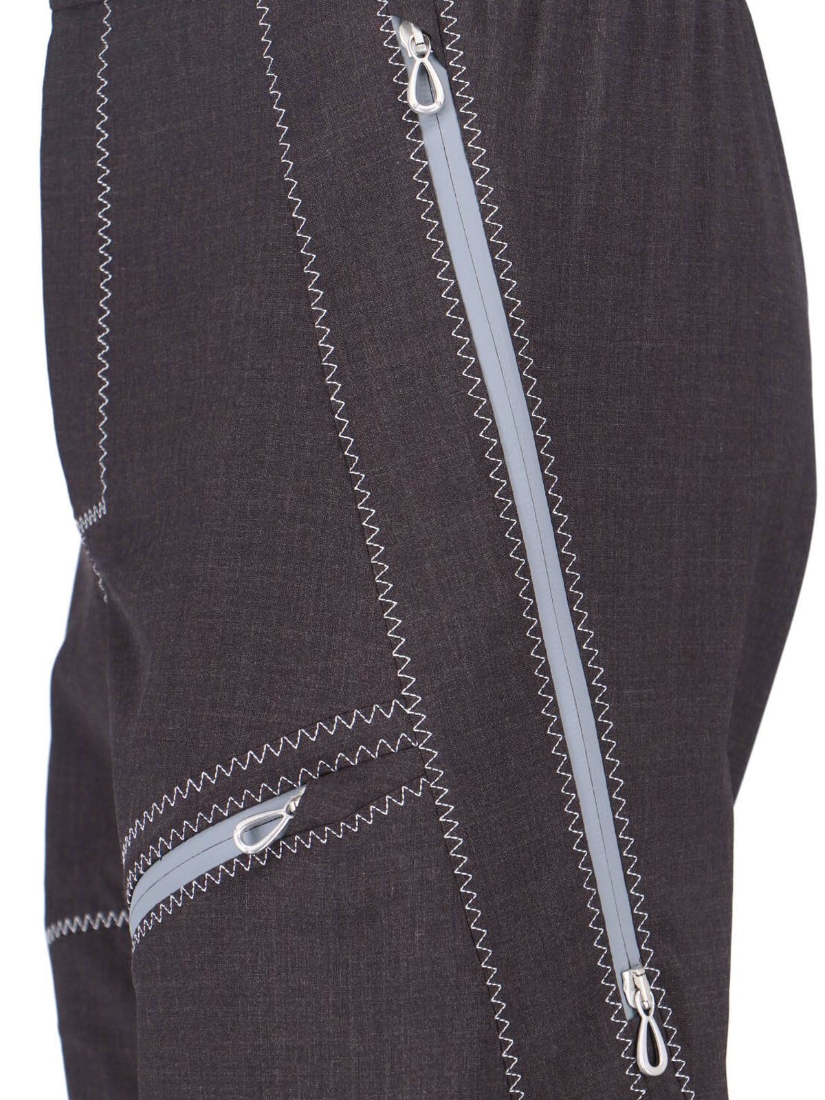 KIKO KOSTADINOV Trousers Brown Virgin Wool