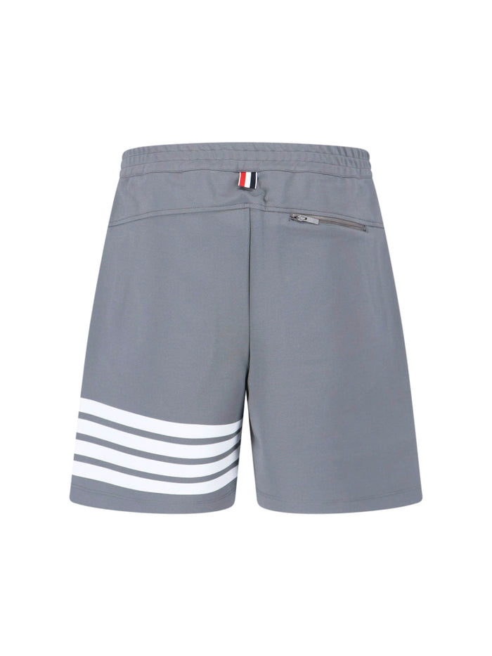 Thom Browne Trousers Grey Viscose