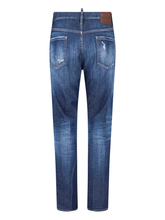 Dsquared2 Jeans Blue Cotton