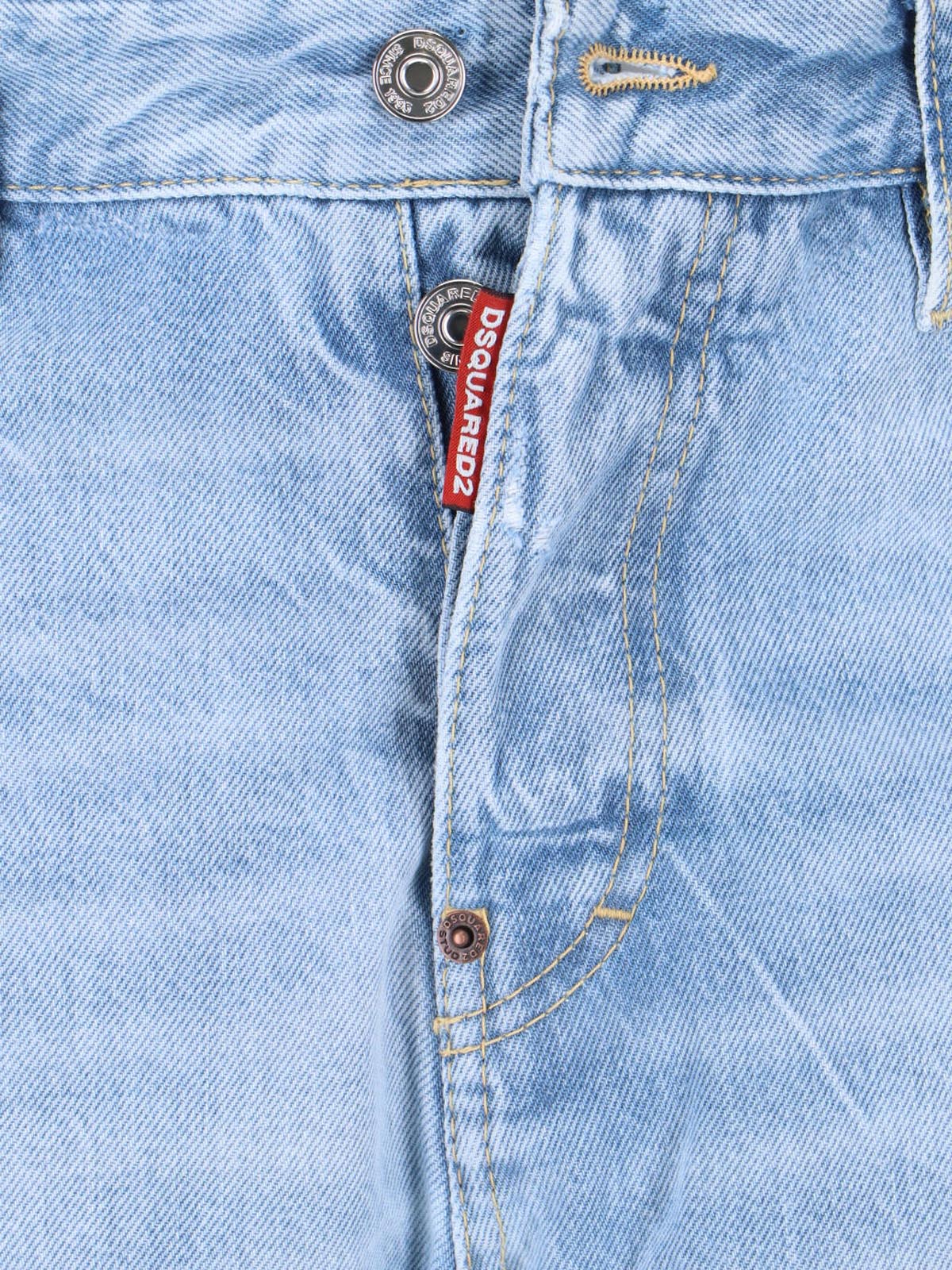 Dsquared2 Jeans Blue Cotton