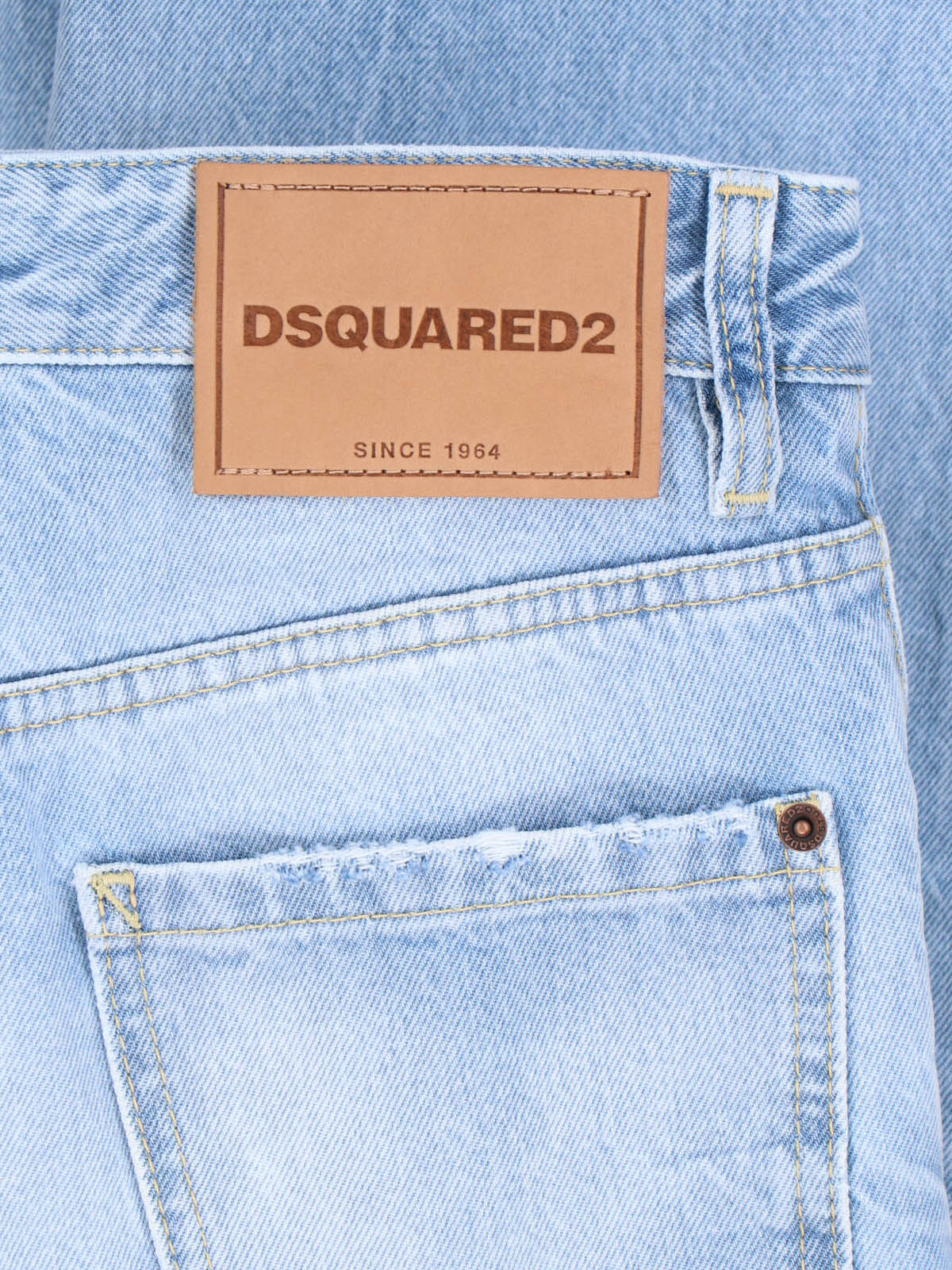 Dsquared2 Jeans Blue Cotton