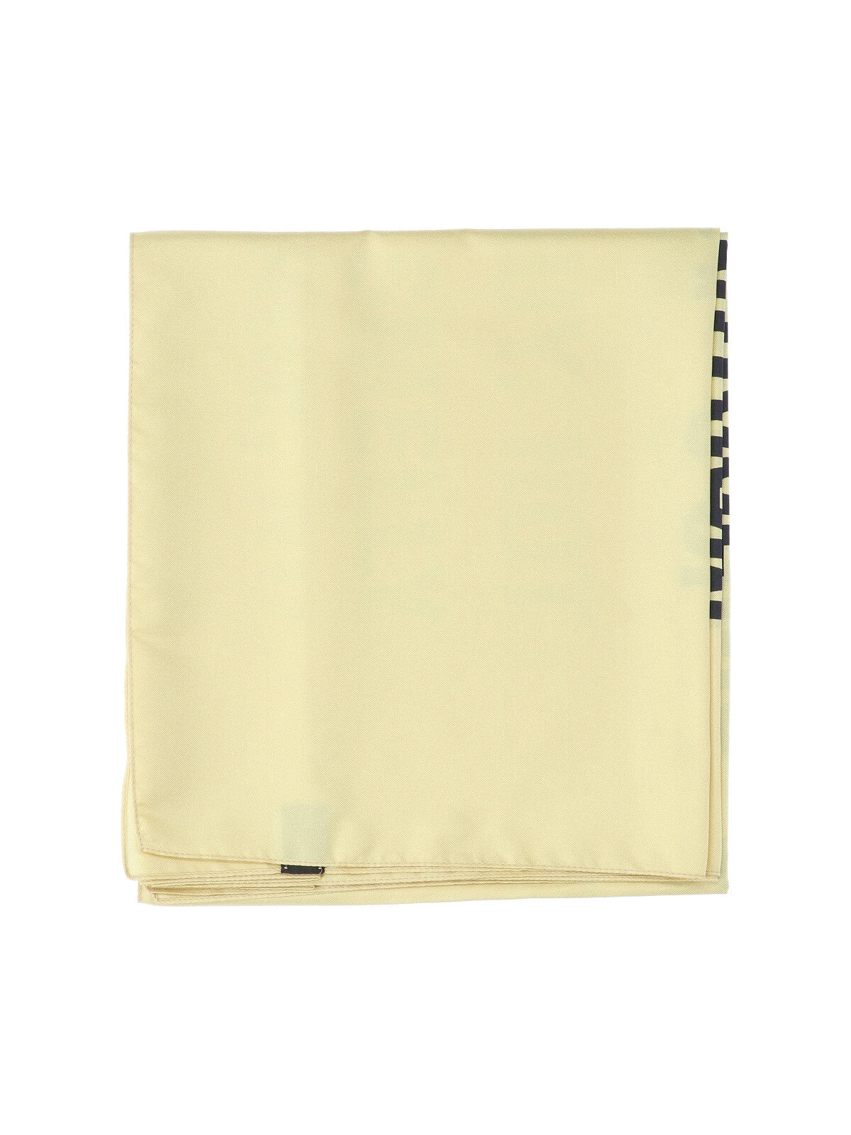 MARTINE ROSE Scarfs Yellow Silk