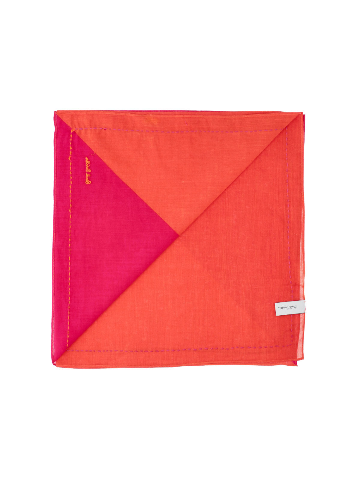 Paul Smith Scarfs Red Cotton