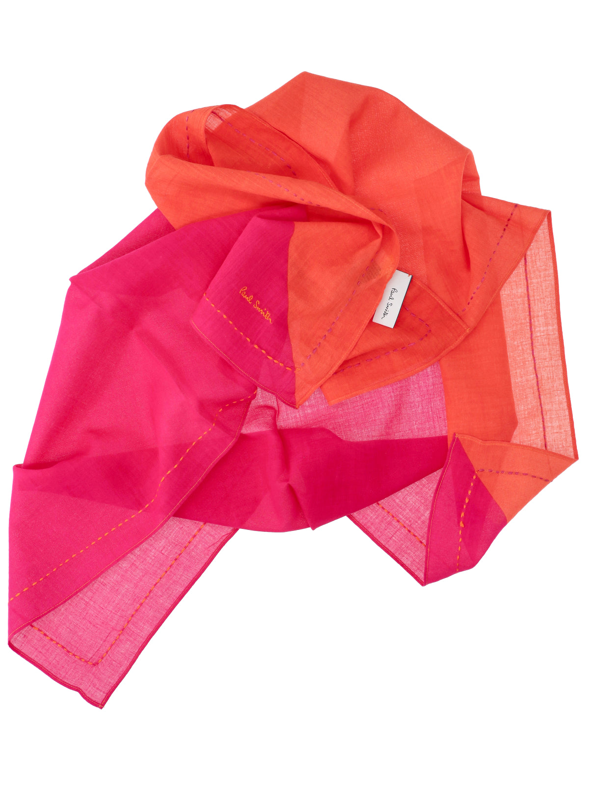 Paul Smith Scarfs Red Cotton