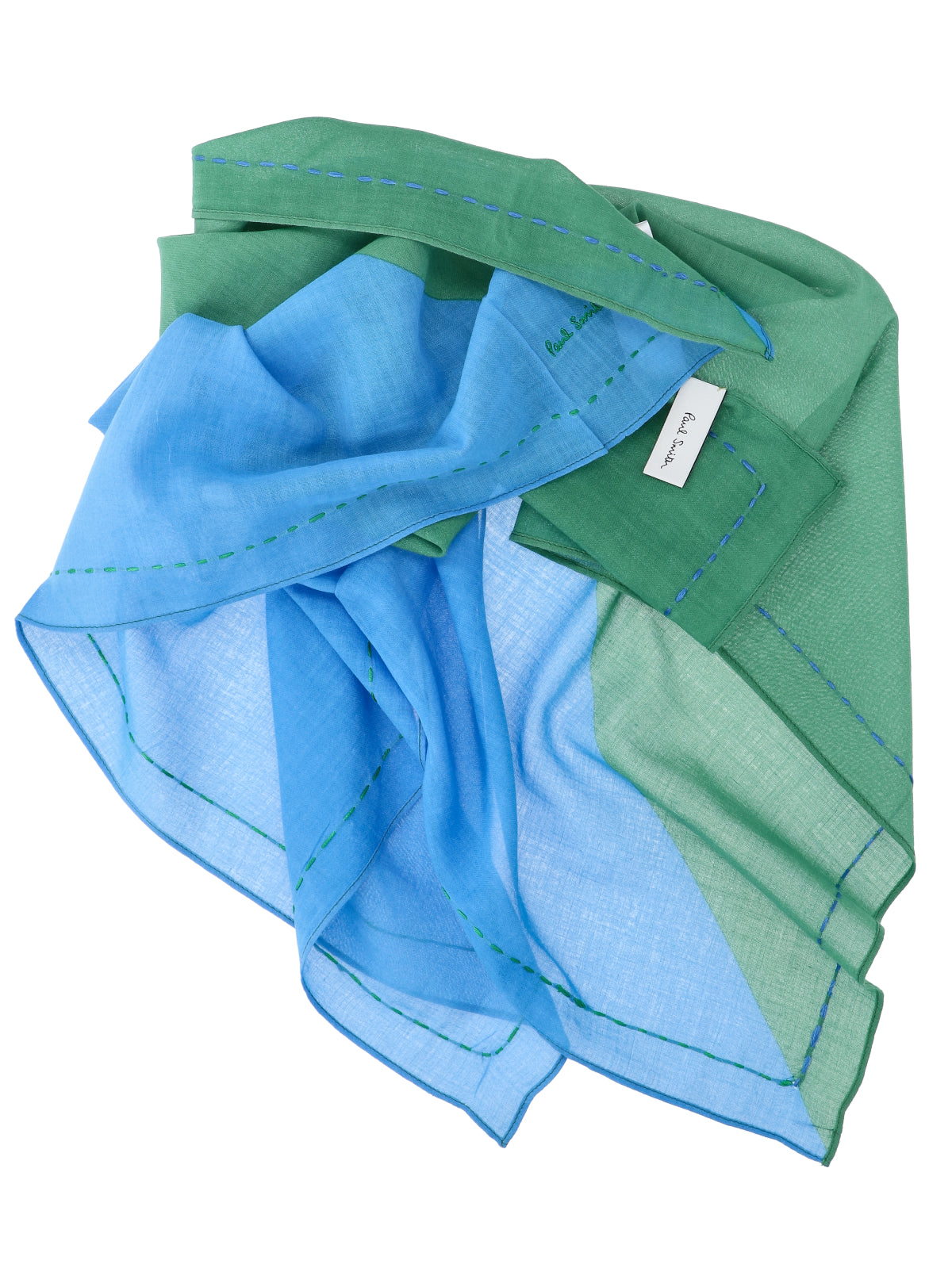 Paul Smith Scarfs Green Cotton