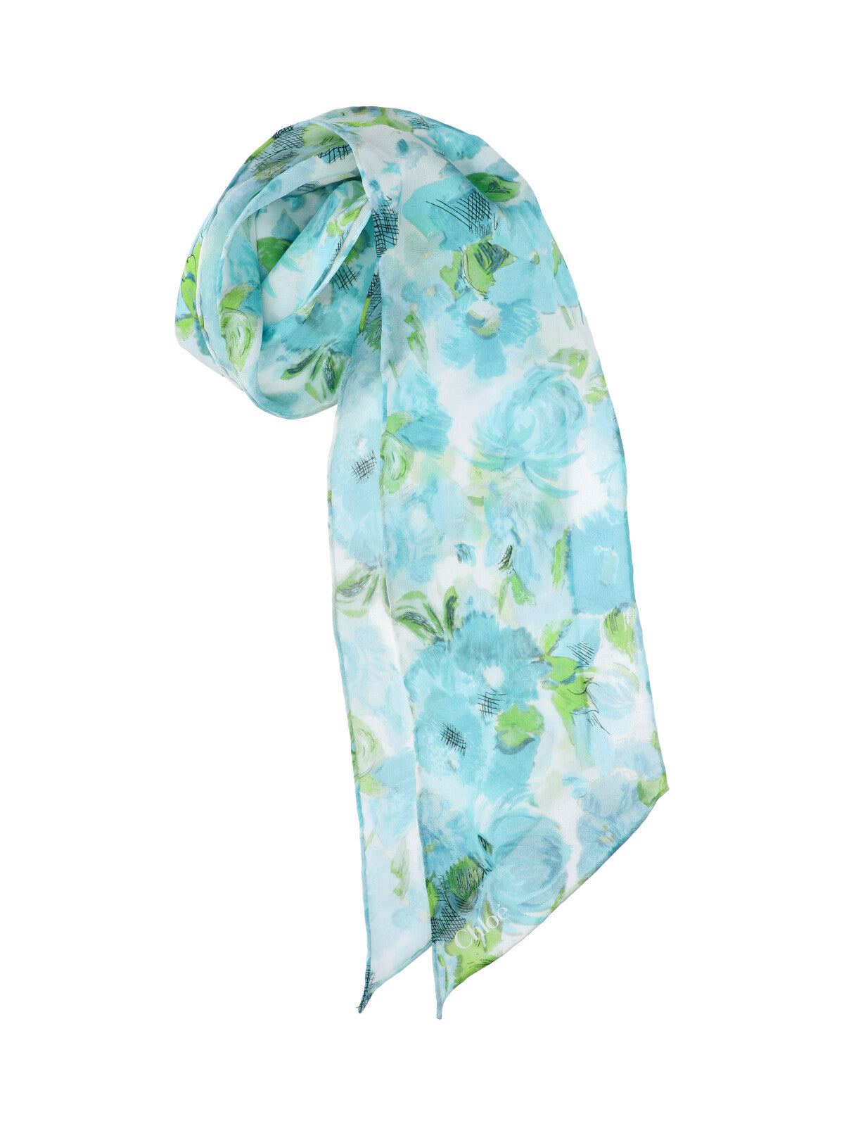 Chloè Scarfs MultiColour Silk