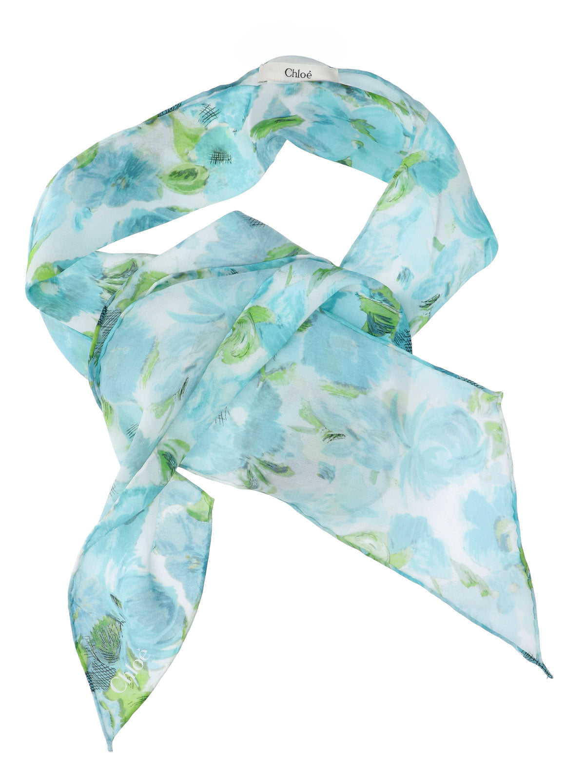 Chloè Scarfs MultiColour Silk
