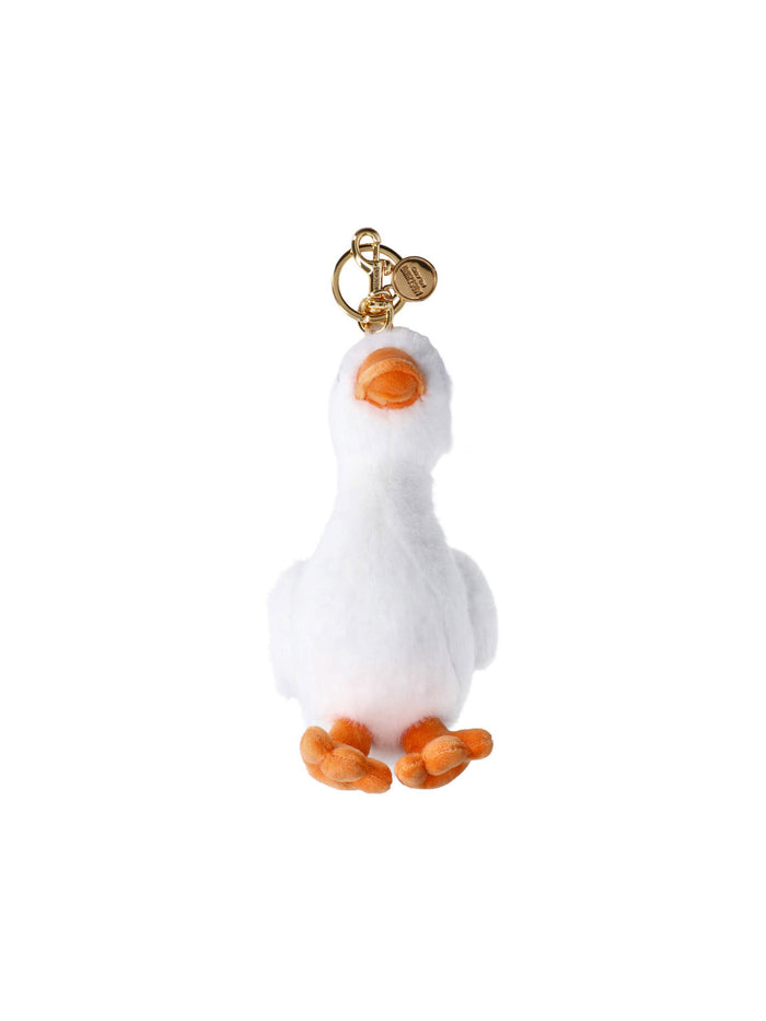 Moschino Keychains White Fabric