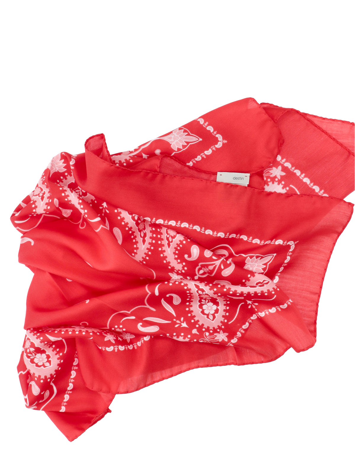 Destin Scarfs Red Modal