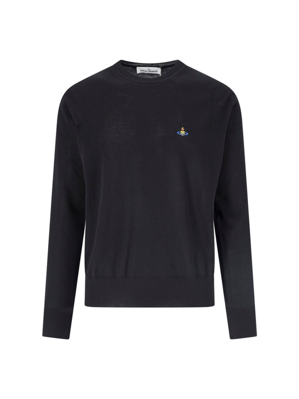Vivienne Westwood 100% Cotton sweater in black