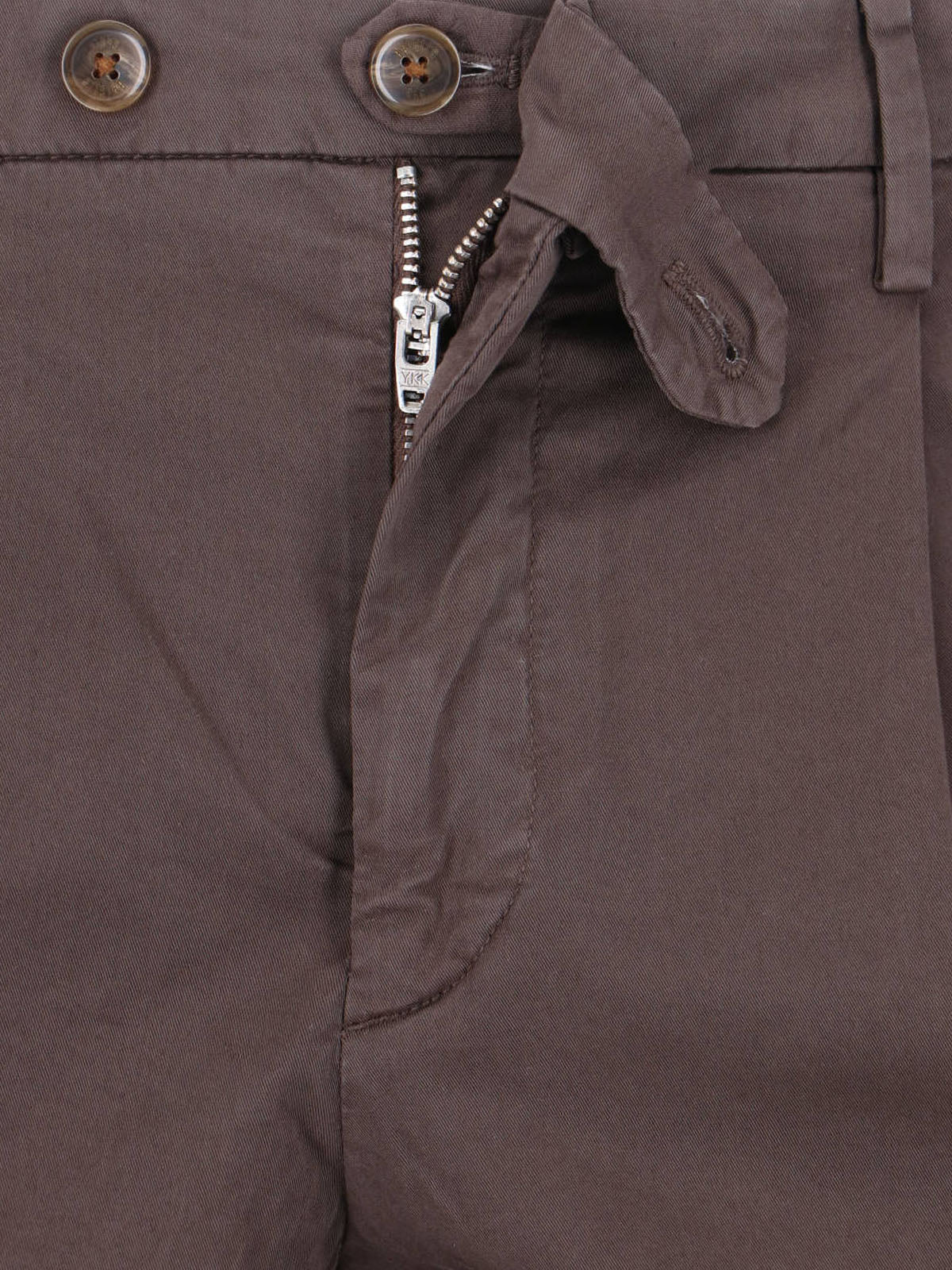 Briglia Trousers Brown Cotton