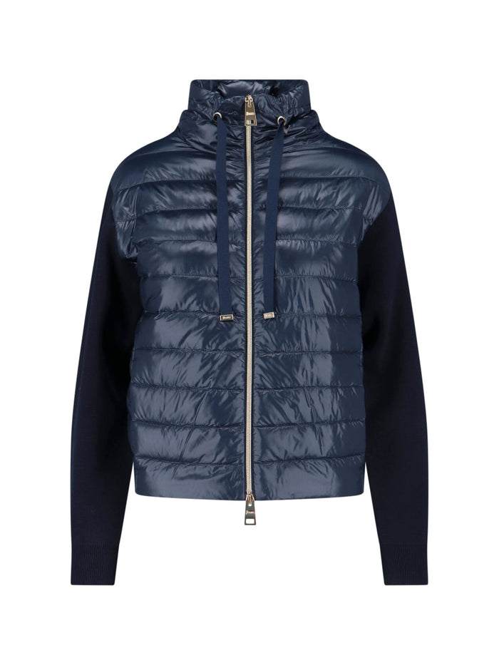 Herno Jackets Blue Cotton