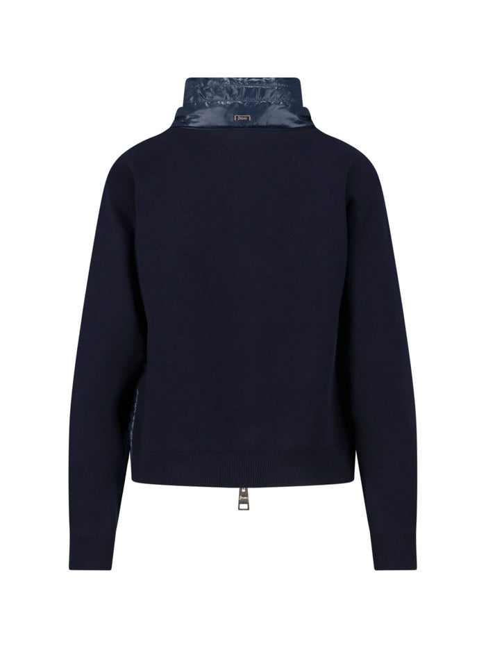 Herno Jackets Blue Cotton