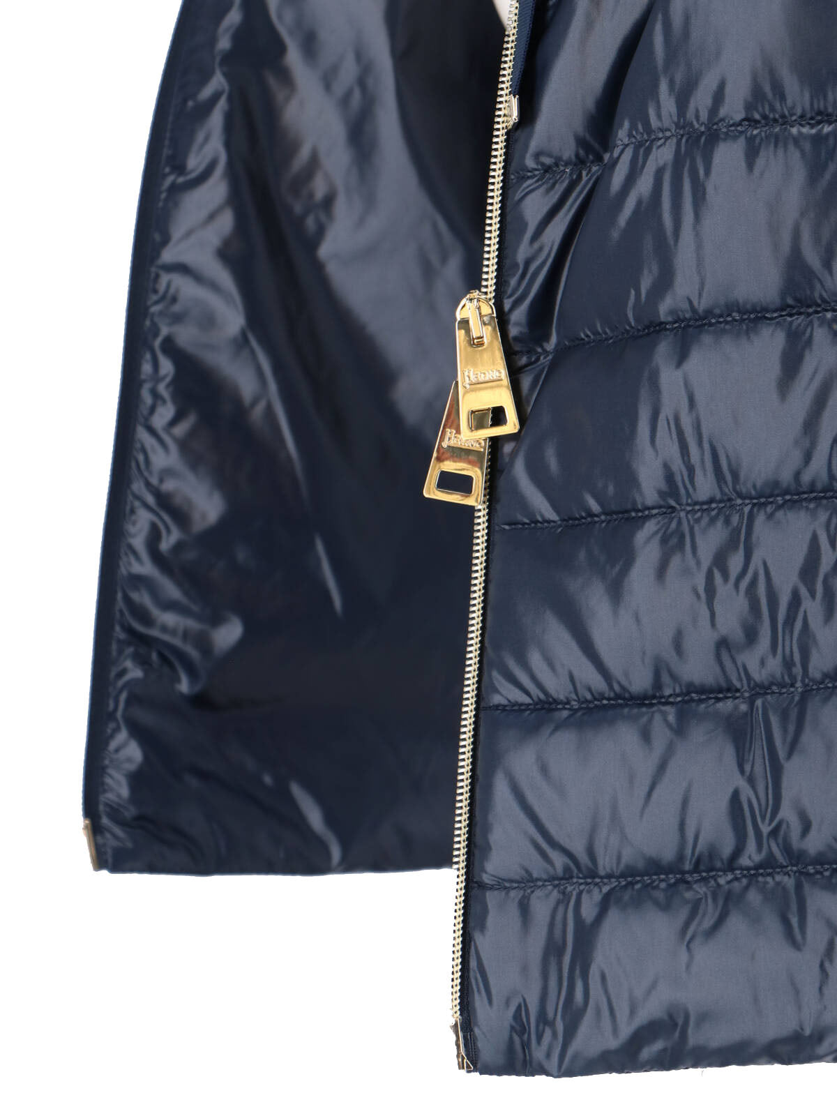 Herno Jackets Blue Cotton