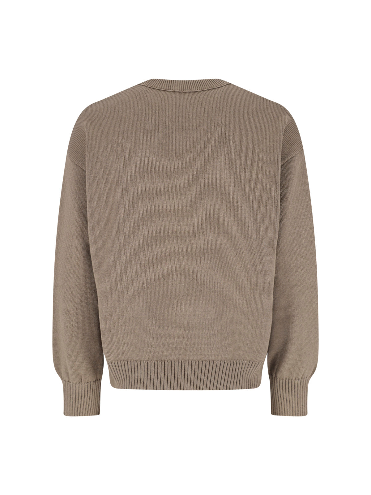 Ami Sweaters Beige Cotton