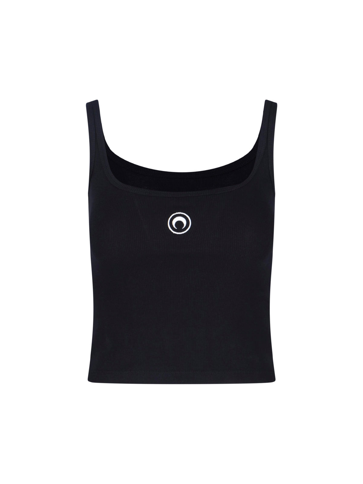 MARINE SERRE Top Black Cotton