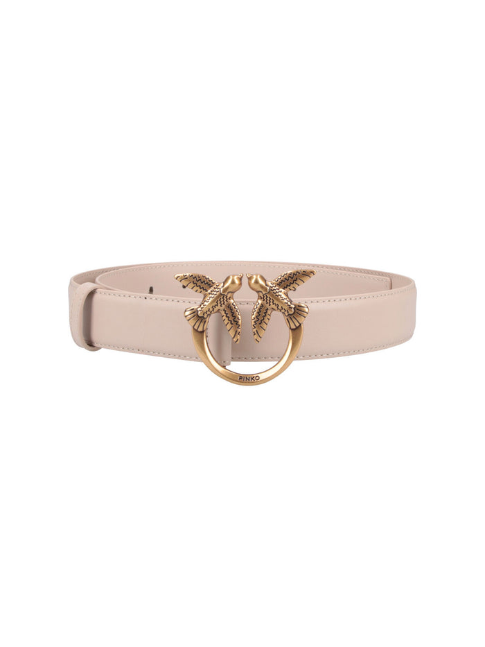 Pinko Belts Beige Leather