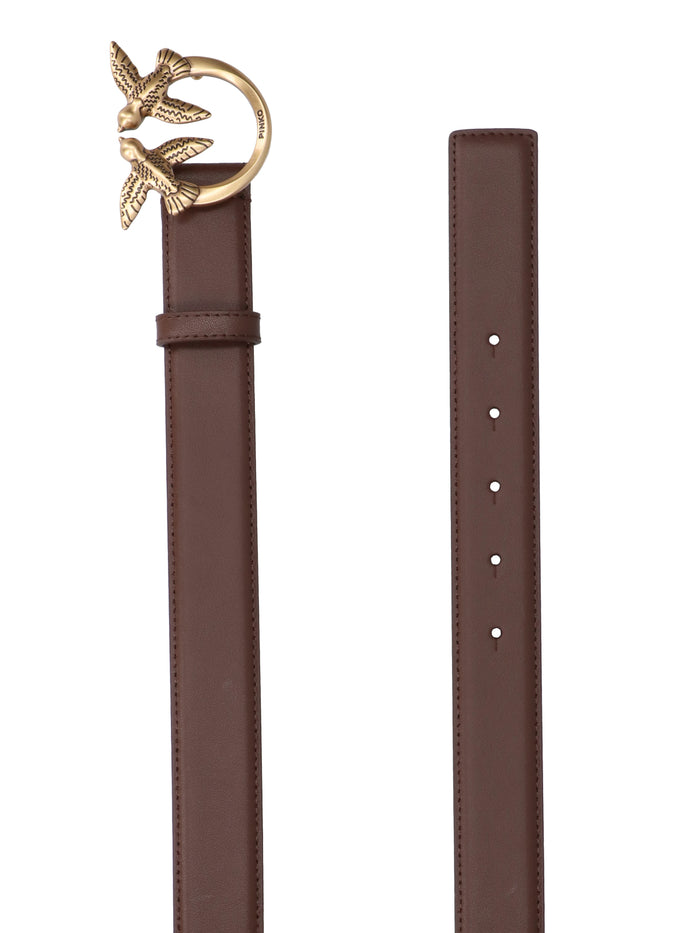 Pinko Belts Brown Leather