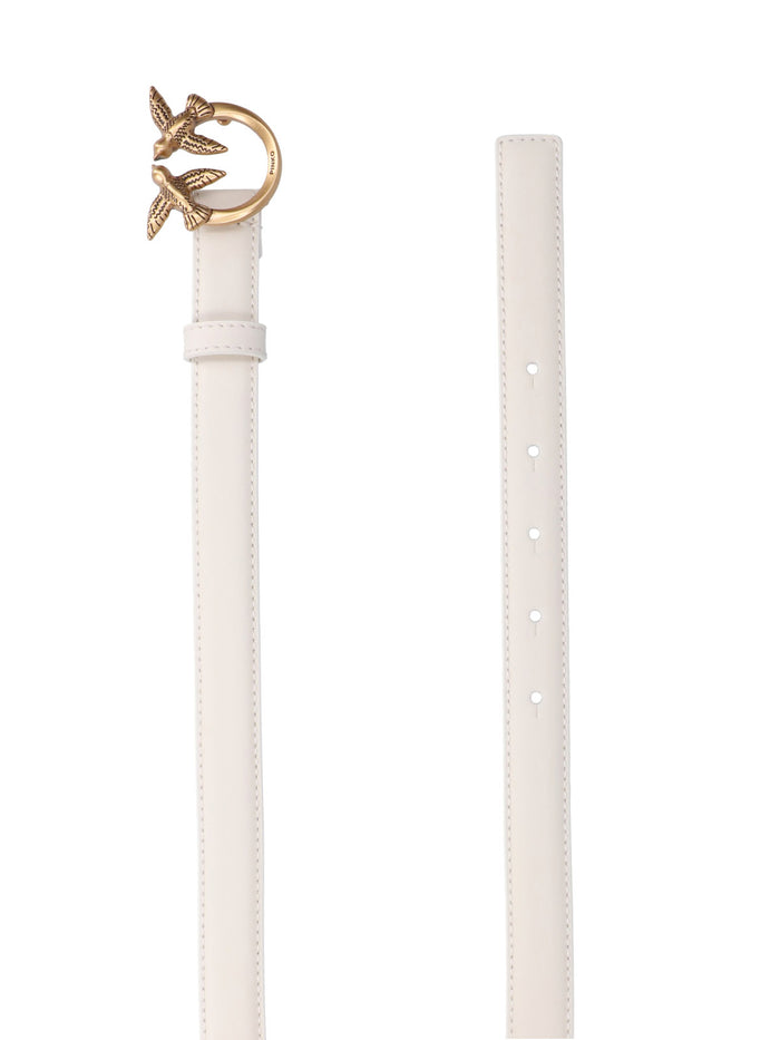 Pinko Belts White Leather