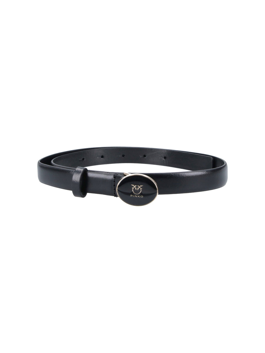 Pinko Leather belt in black