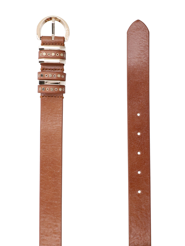 Pinko Belts Brown Leather