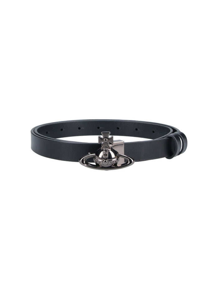 Vivienne Westwood Belts Black Cow Leather