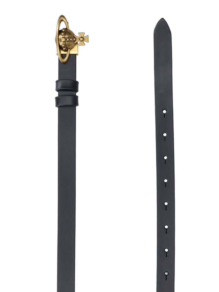 Vivienne Westwood Belts Black Cow Leather