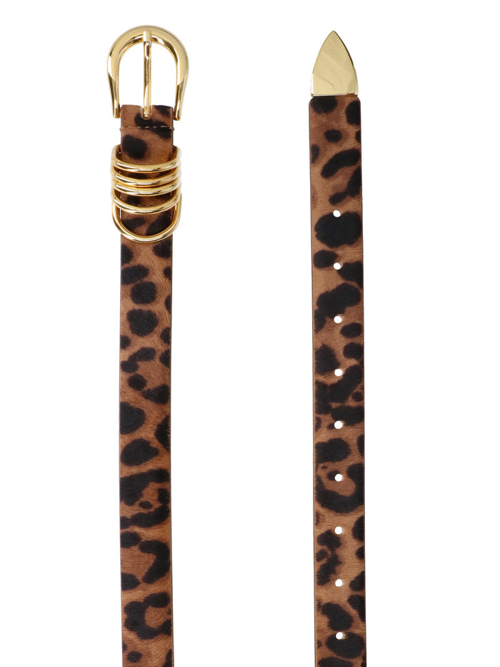 DEHANCHE Belts Brown Leather