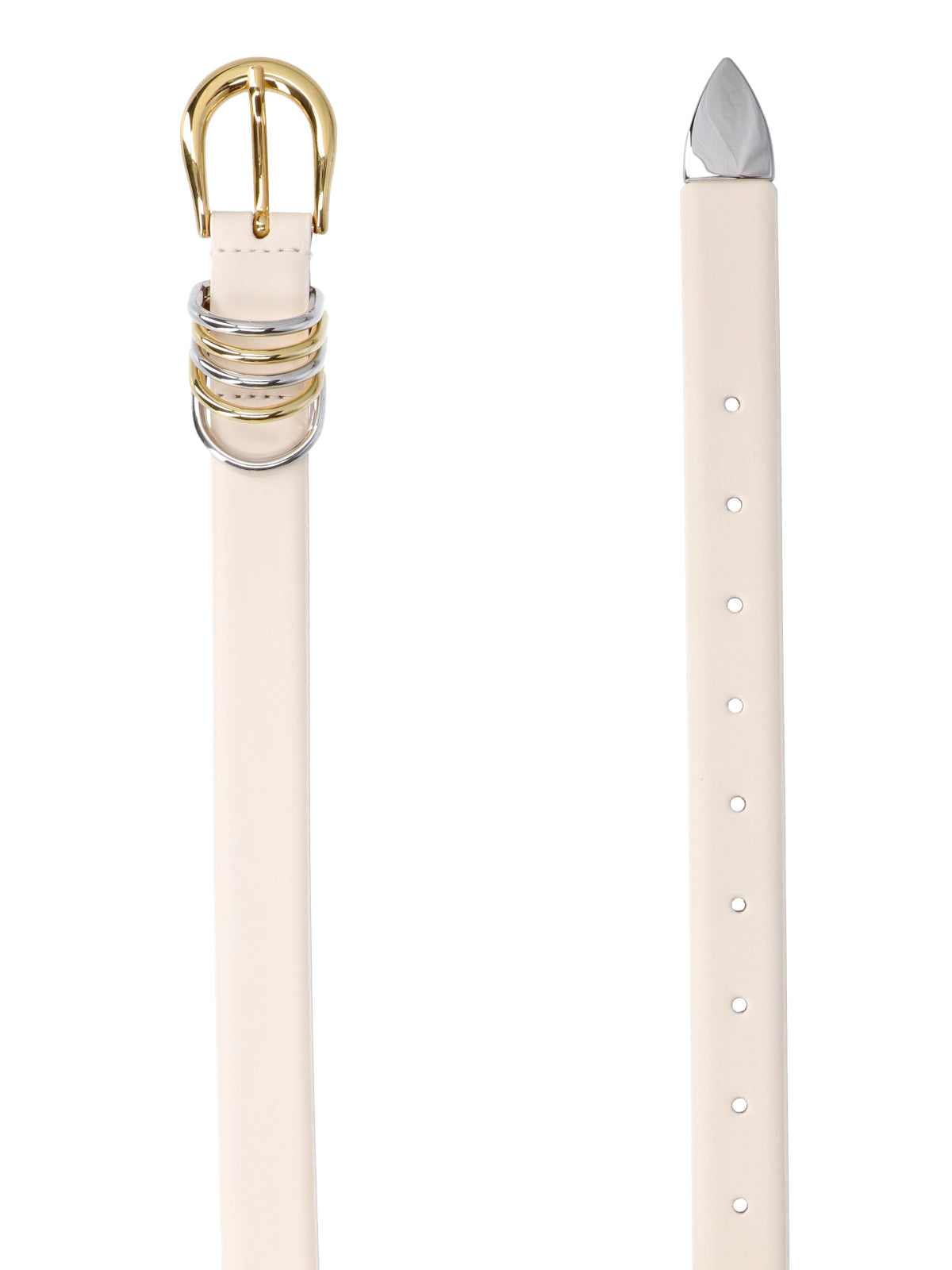 DEHANCHE Belts White Leather