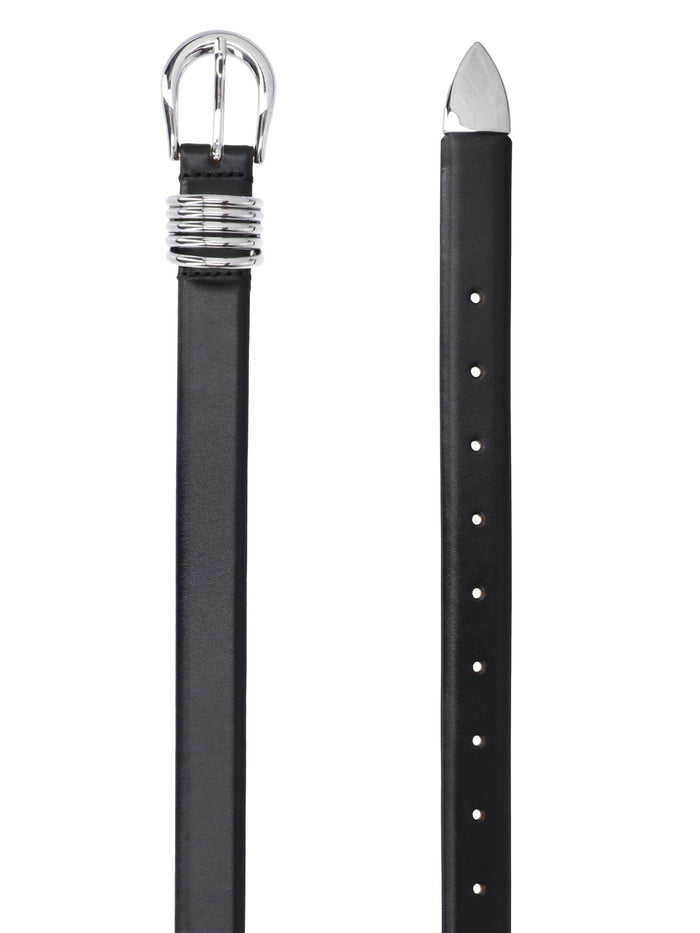 DEHANCHE Belts Black Leather