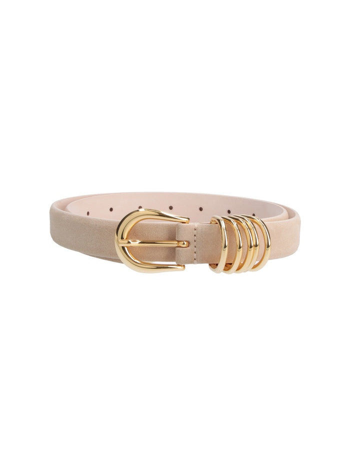 DEHANCHE Belts Beige Leather