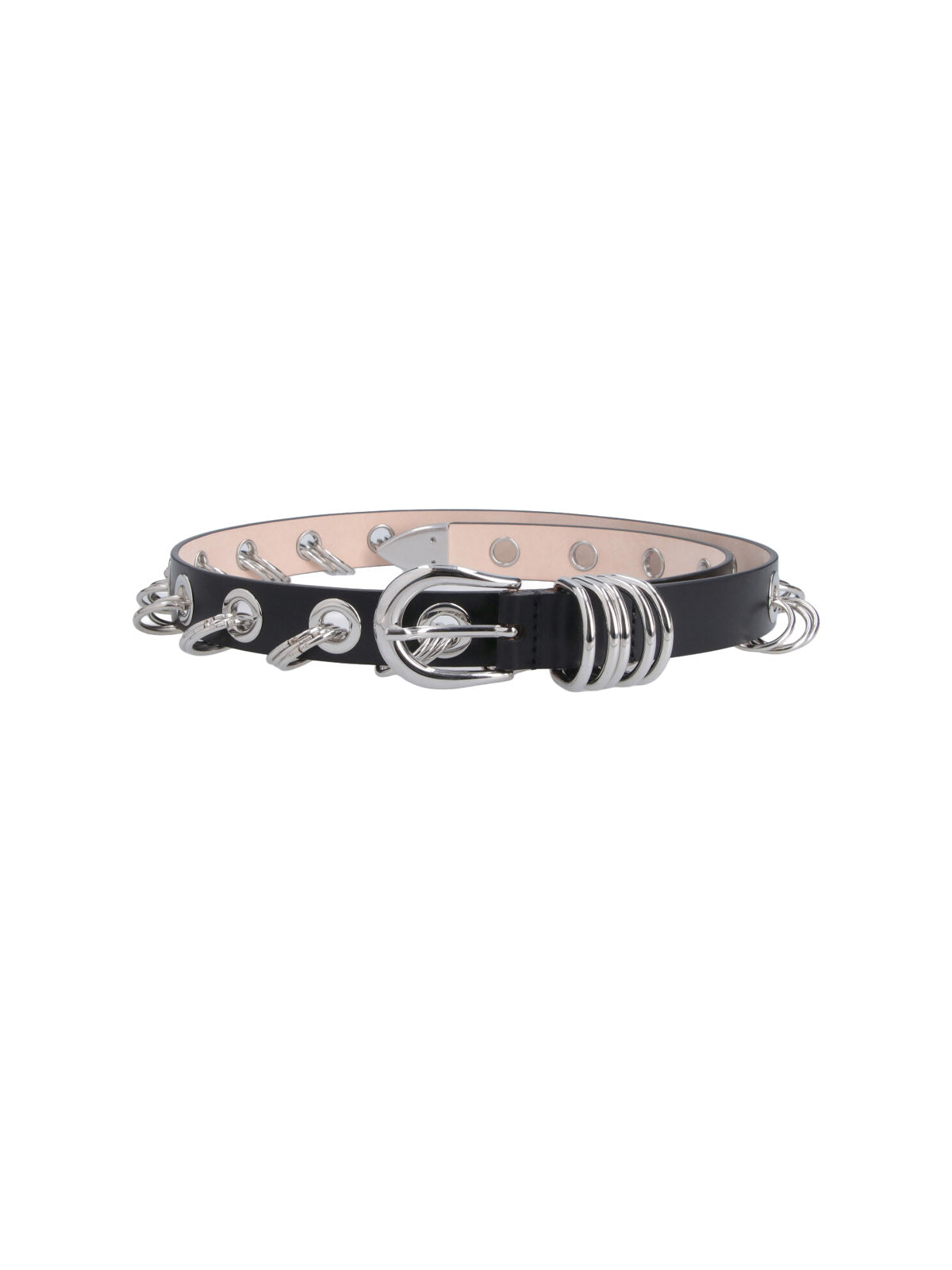 DEHANCHE Belts Black Leather