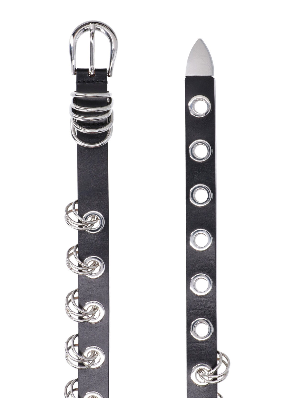 DEHANCHE Belts Black Leather