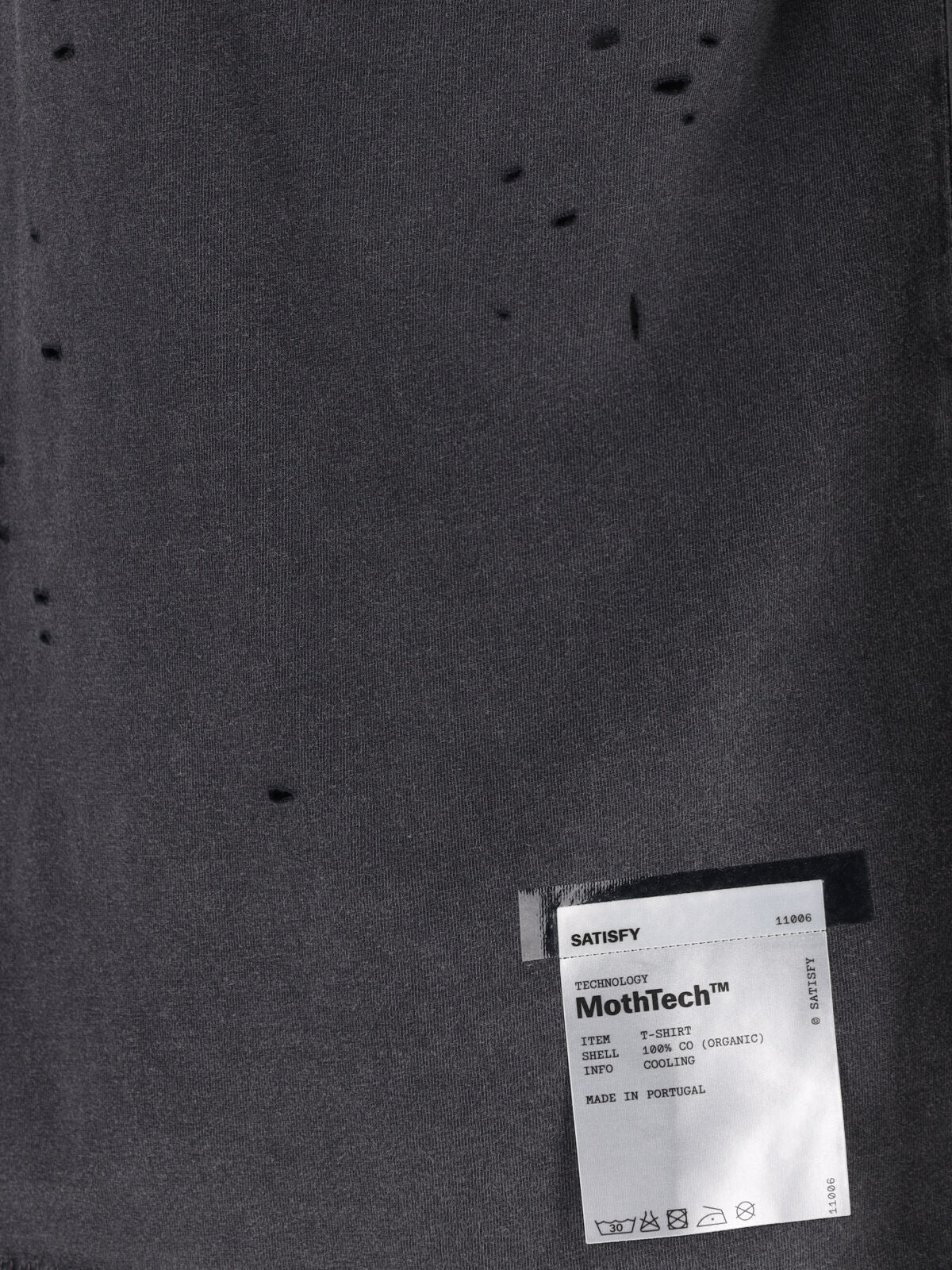 SATISFY T-shirts and Polos Grey Cotton