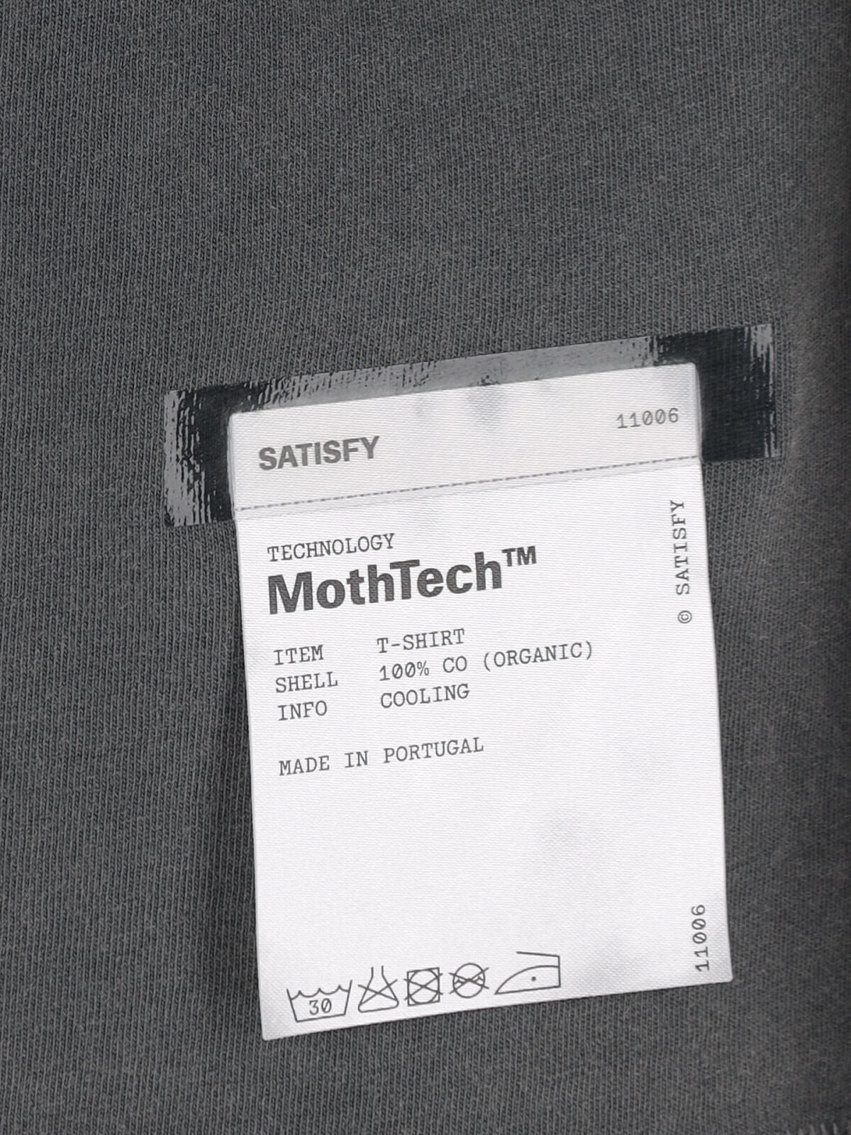 SATISFY T-shirts and Polos Grey Cotton