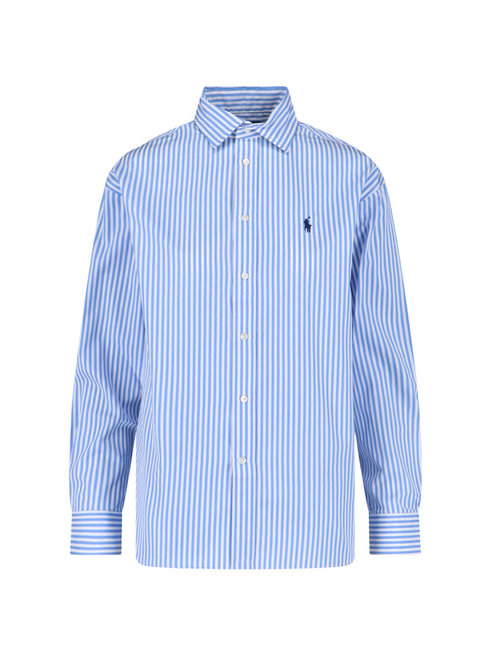 Polo Ralph Lauren Shirts Blue Cotton