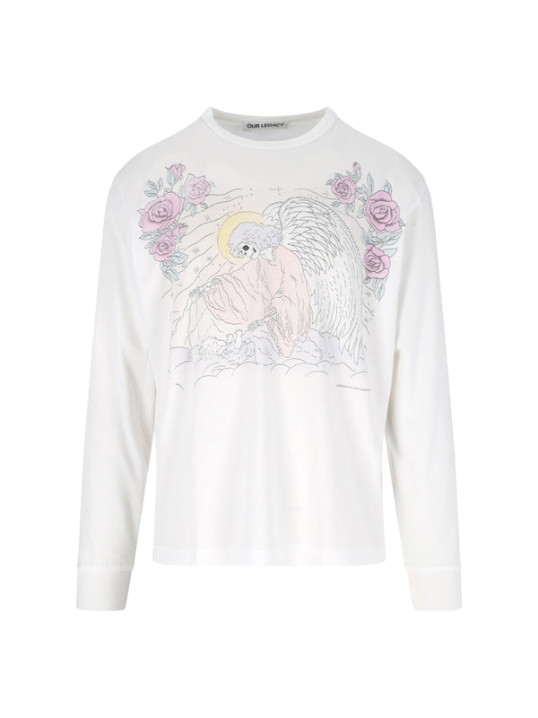 Our Legacy 100% Cotton t-shirt in white
