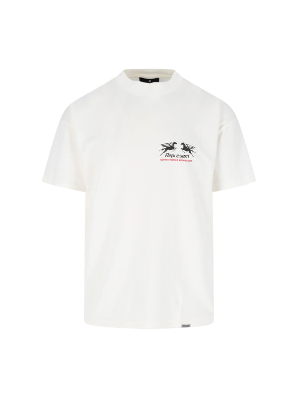 Represent 100% Cotton t-shirt in white