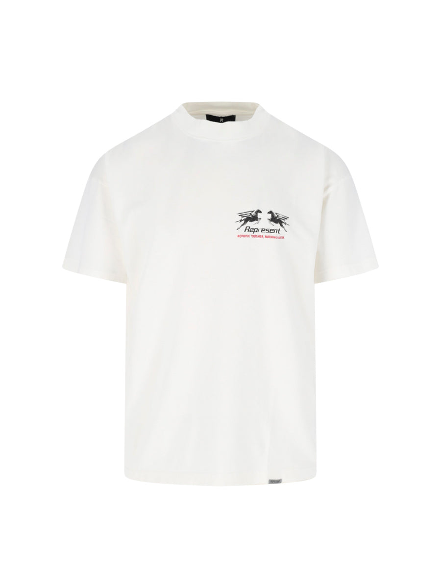 Represent 100% Cotton t-shirt in white