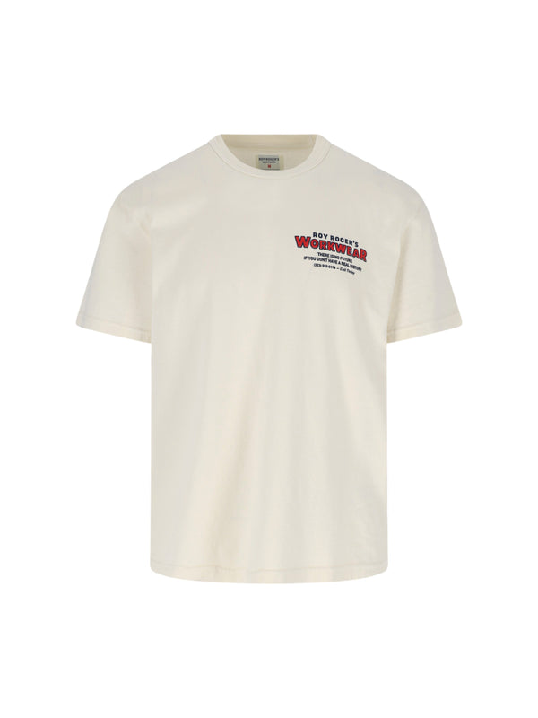 Roy Rogers 100% Cotton t-shirt in white