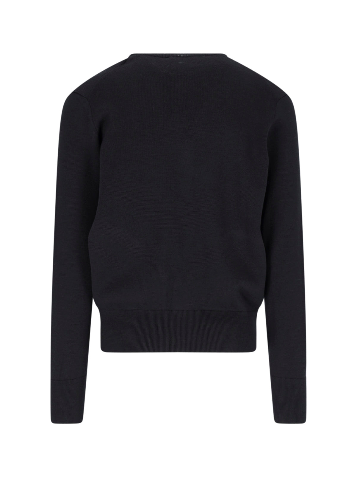 Ami Sweaters Black Wool