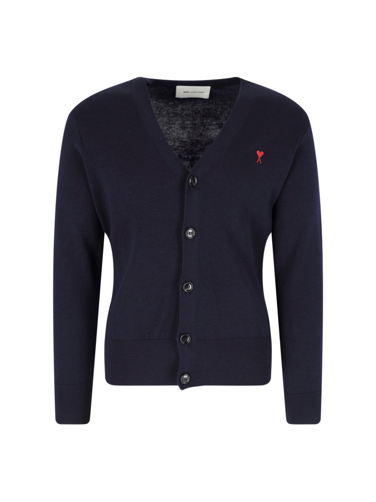 Ami Sweaters Blue Wool