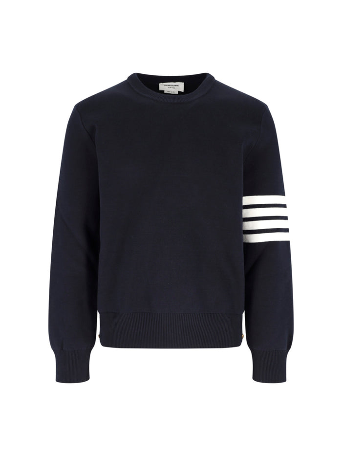 Thom Browne Sweaters Blue Cotton