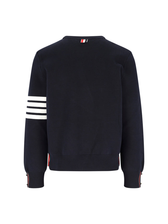 Thom Browne Sweaters Blue Cotton