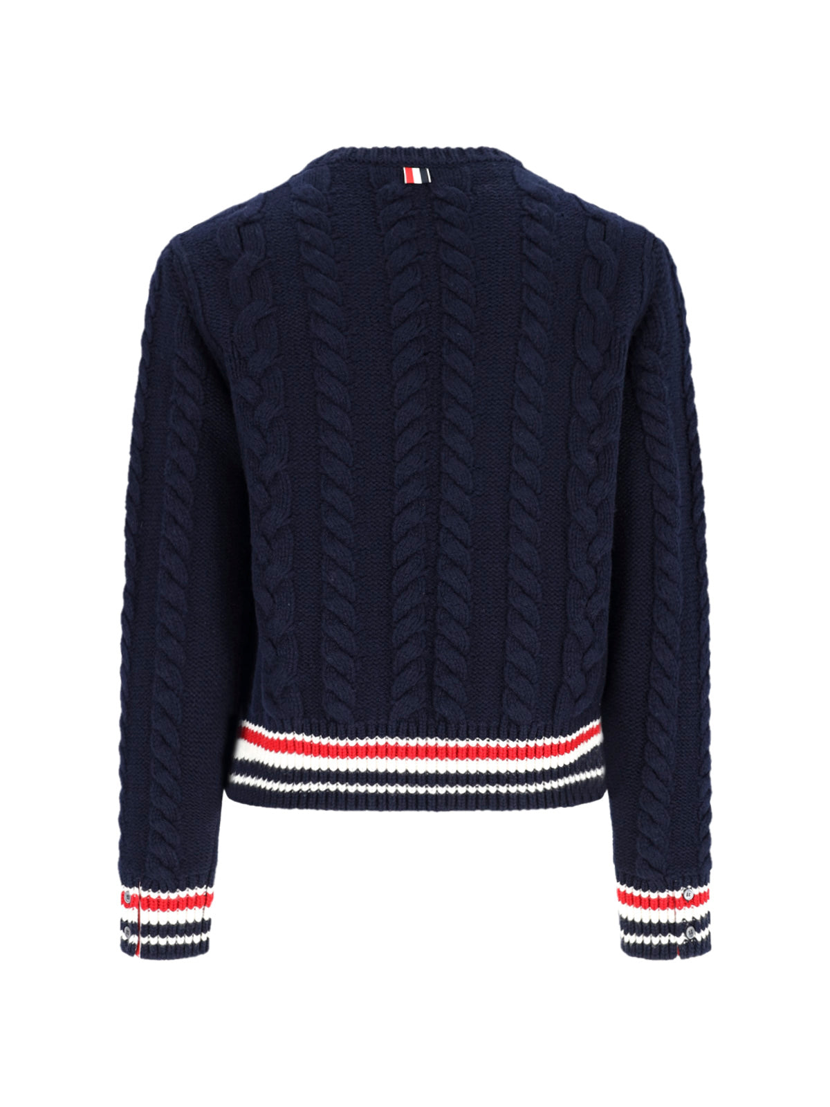 Thom Browne Sweaters Blue Virgin Wool