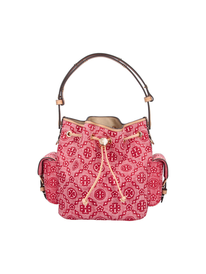 Tory Burch Bags Red Trim: Cow Leather