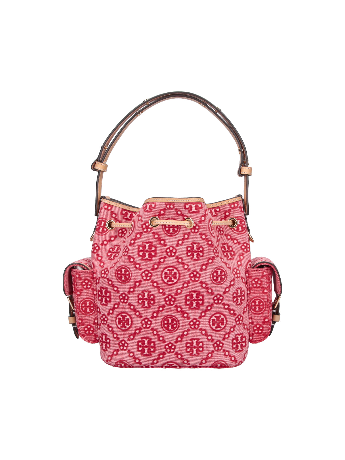 Tory Burch Bags Red Trim: Cow Leather